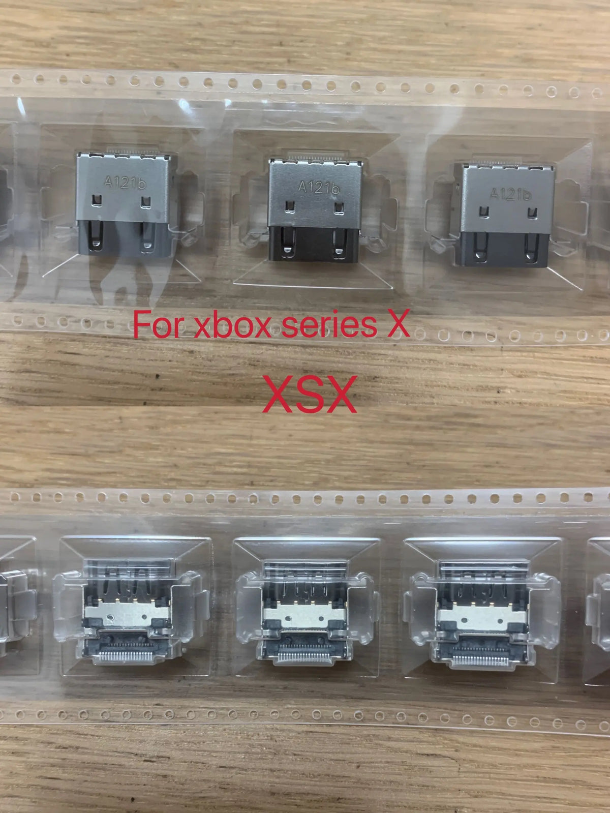 10pcs/lot for XBOX Series X HDMI-compatible Port Socket Interface Connector Replacement Game console repair parts