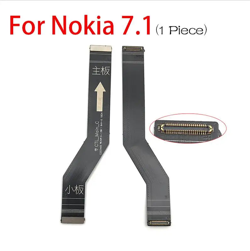 Main Board Motherboard Connector Board Flex Cable For Nokia 2 2.1 3 3.1 Plus 5 5.1 6 6.1 7 7.1 8 X5 X6 X7 Mainboard Nokia phone repair parts