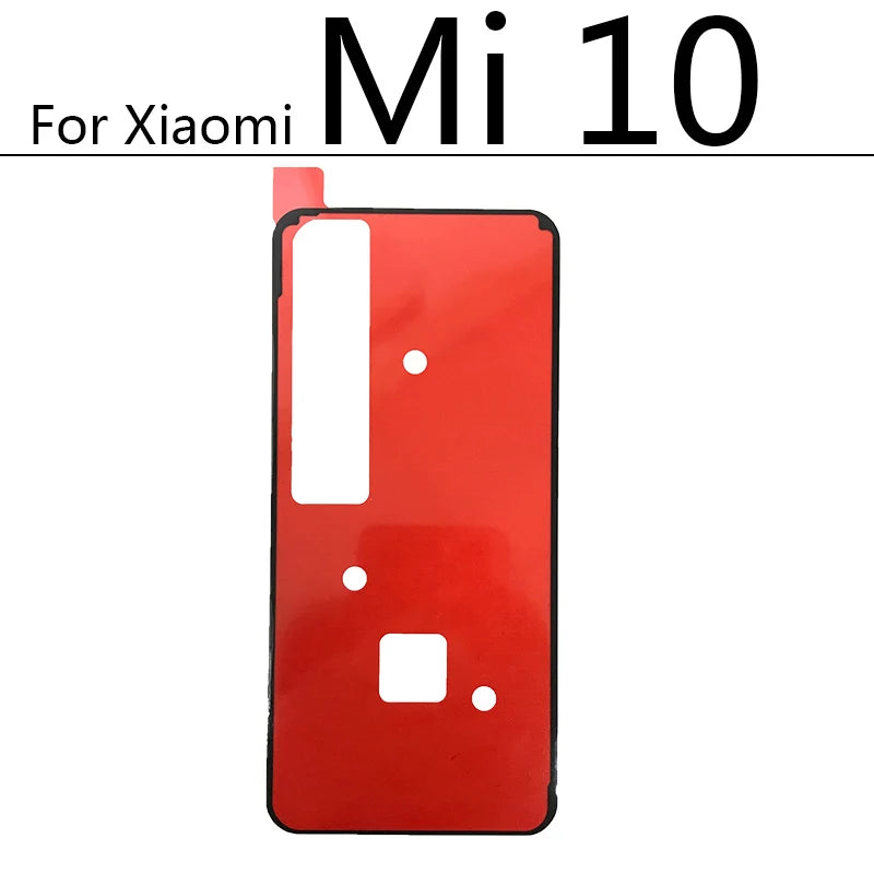 Back Glass cover Adhesive Sticker Stickers glue For Xiaomi Mi 8 9 10 lite 10T Note 10 A3 CC 9 9e Mi8 Mi9 F2 Pro  Xiaomi  Xiao mi phone repair parts