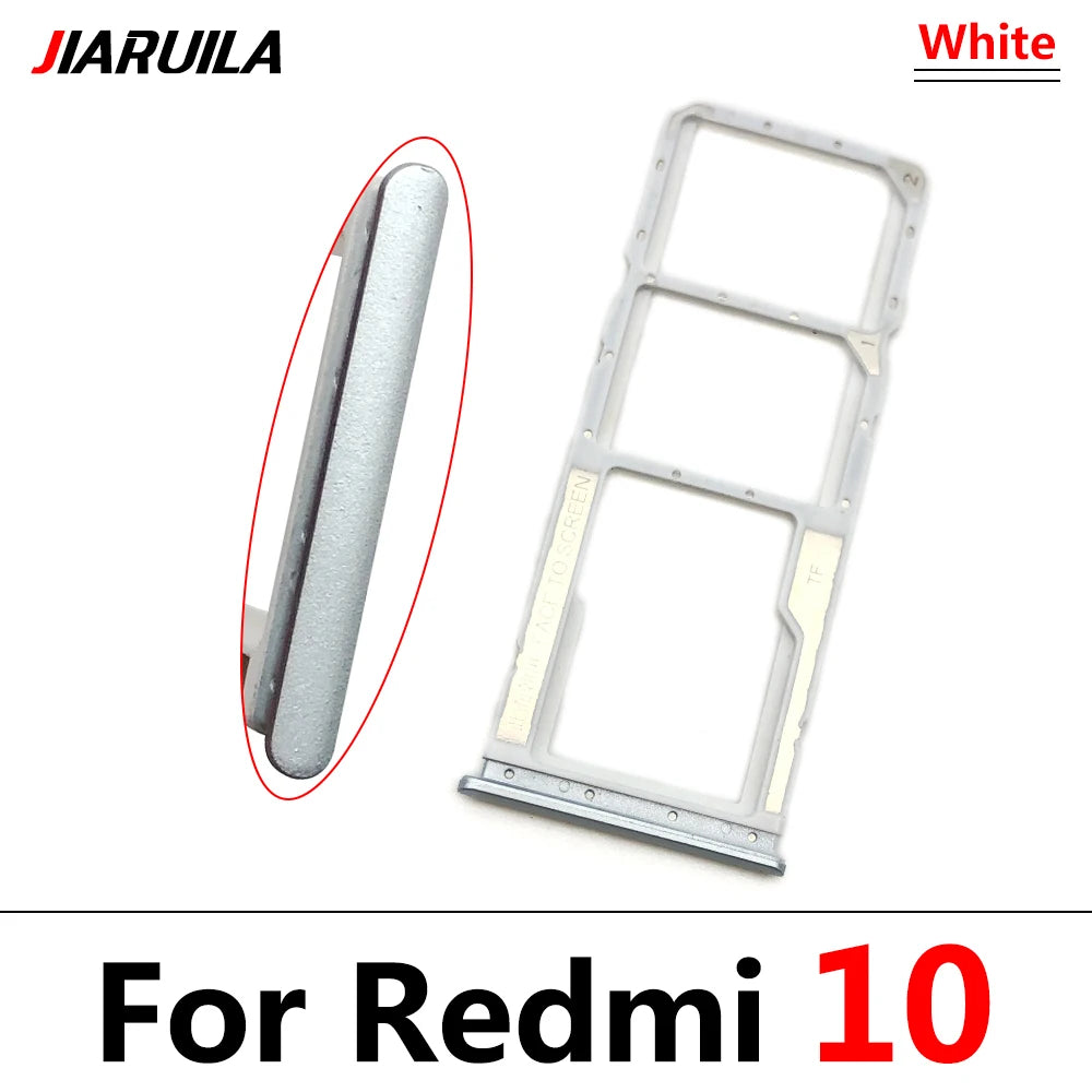 New SIM Card Slot SD Card Tray Holder Adapter For Xiaomi Redmi 10 10A 10C Repair Parts  Xiaomi  Xiao mi phone repair parts