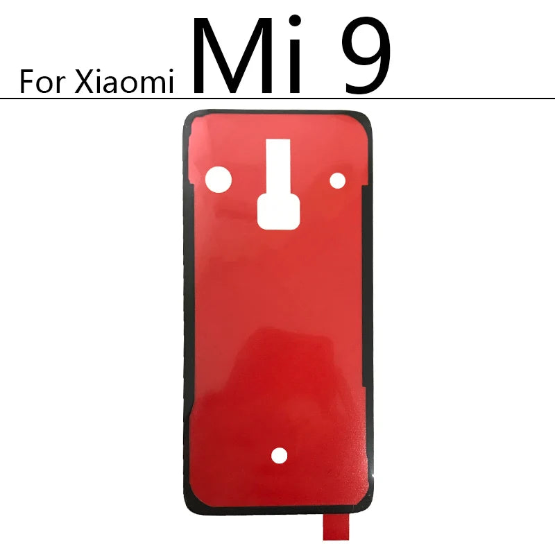 Back Glass cover Adhesive Sticker Stickers glue For Xiaomi Mi 8 9 10 lite 10T Note 10 A3 CC 9 9e Mi8 Mi9 F2 Pro  Xiaomi  Xiao mi phone repair parts