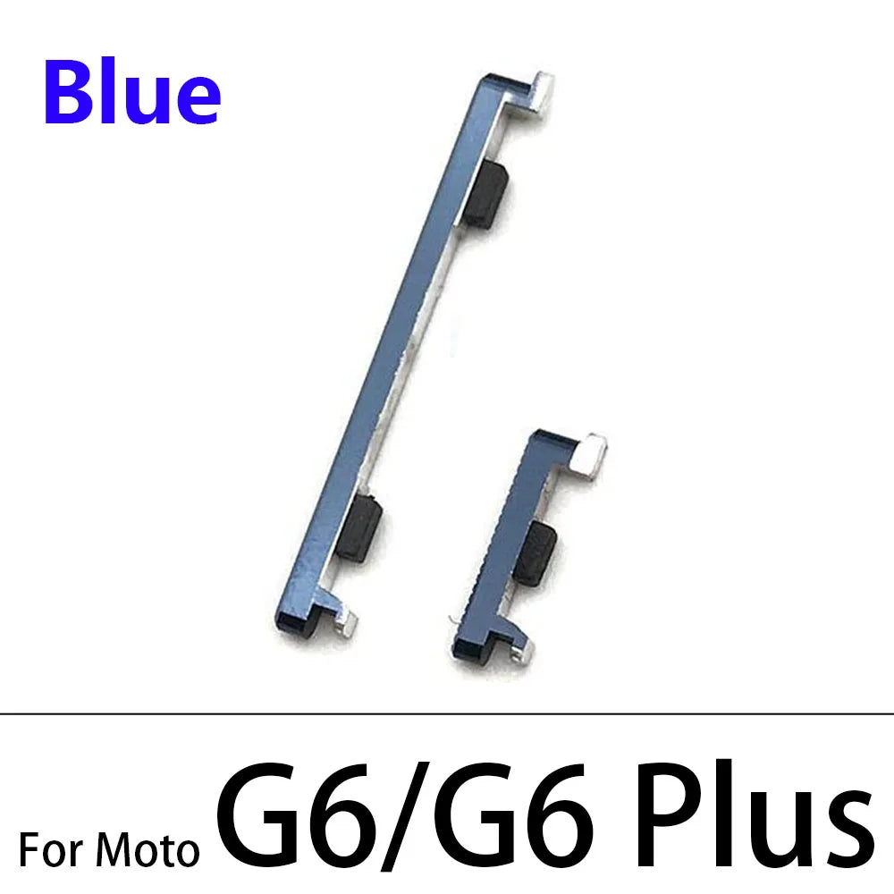 New For Motorola Moto G6 Play G4 G5 G5S G6 Plus Volume Power Button Side Key Motorola phone repair parts