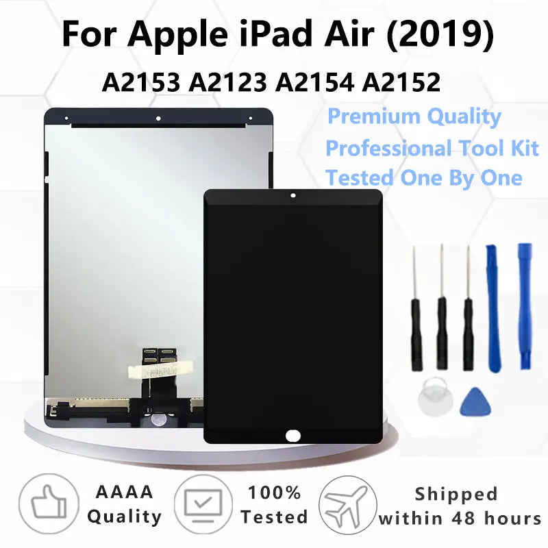 OEM LCD For Apple iPad Air 3 2019 A2152 A2123 A2153 Display Touch Screen Digitizer Assembly LCD For iPad Pro 10.5 2nd Gen  iPad repair parts
