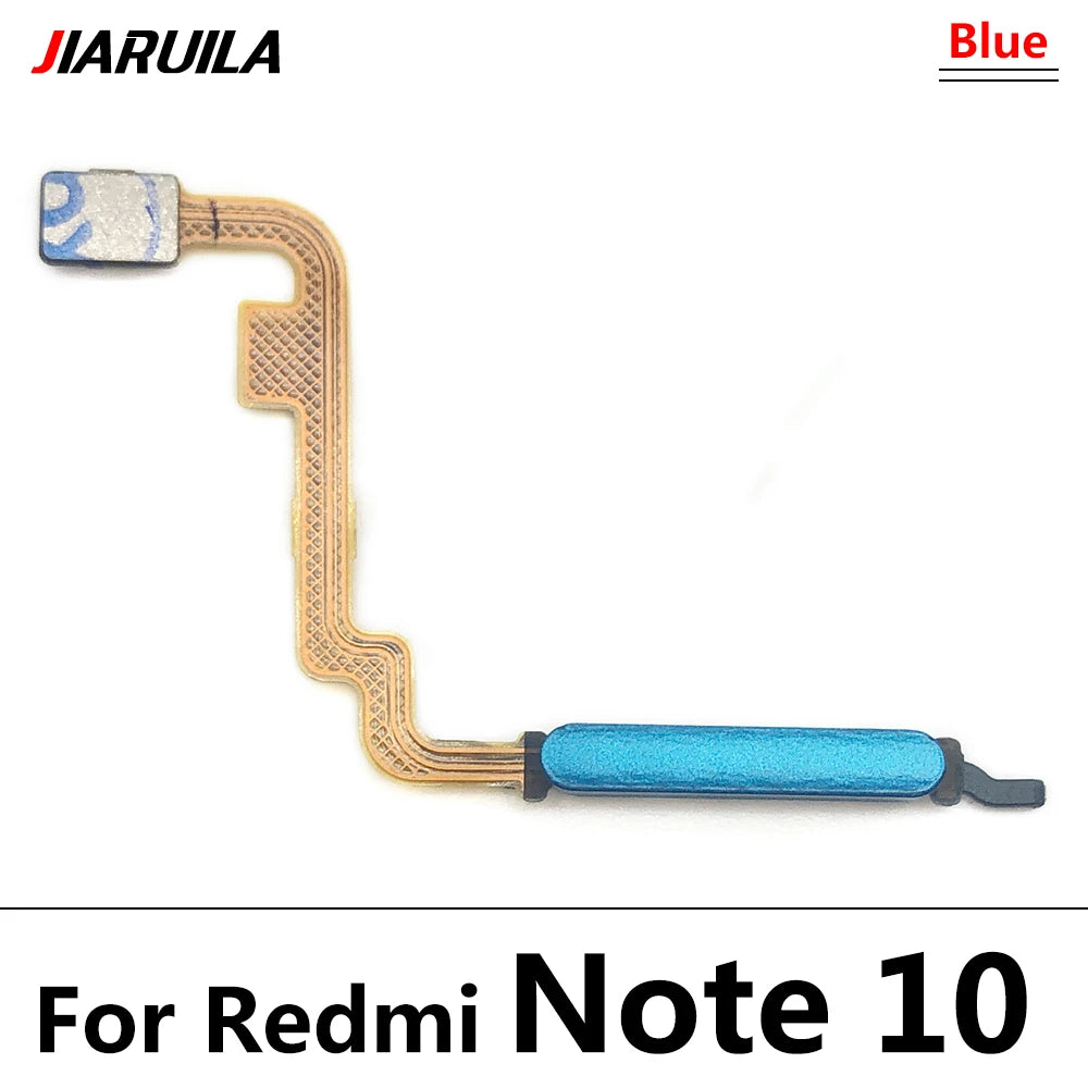 Fingerprint For Xiaomi Redmi Note 9 10 Pro 9s Poco X3 Pro M3 Home Button Fingerprint Menu Return Key Sensor Flex Cable Xiaomi  Xiao mi phone repair parts