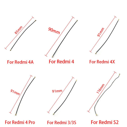 2Pcs/Lot, Wifi Antenna Connector Signal Flex Cable For Xiaomi Redmi 3 3S 4 4A 4X 5A 5 Plus 6 6A 7 S2 Xiaomi  Xiao mi phone repair parts