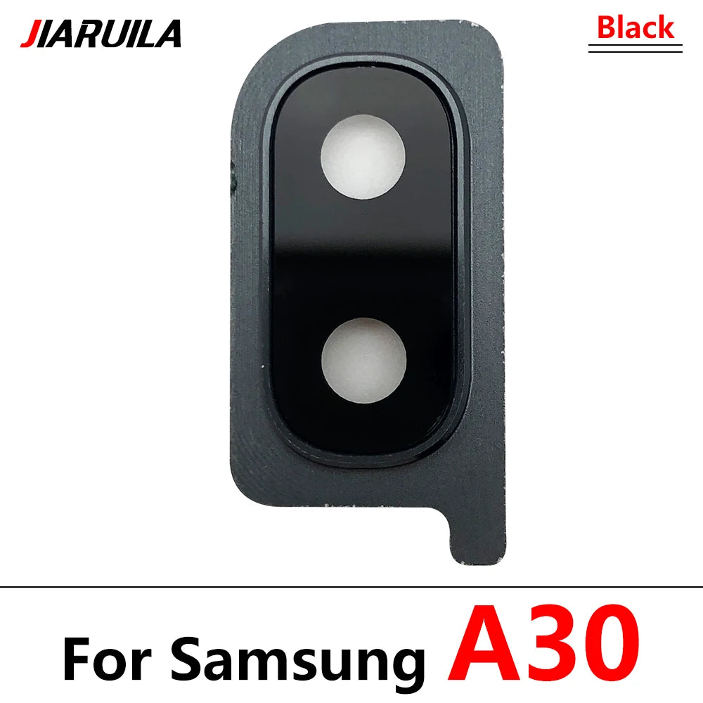 New Housing Back Rear Camera Glass Lens With Cover Frame Holder For Samsung A10 A20 A30 A40 A50 A70 A105F A205F A305F A505F A705 Samsung phone repair parts