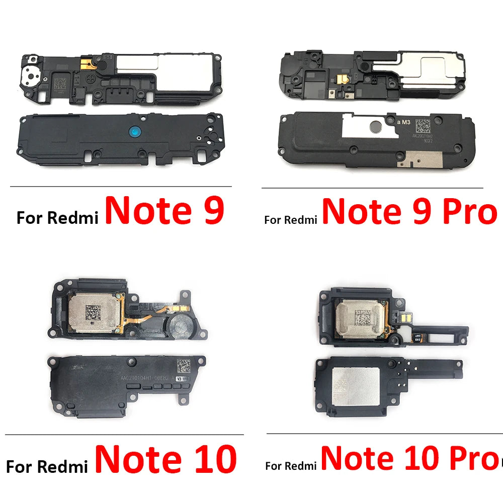 10Pcs, Loud Speaker Buzzer Ringer For Xiaomi Redmi Note 5 6 7 8 8T 9 9S 10 Pro 10s 11 11S 4G 5G Loudspeaker Accessories  Xiaomi  Xiao mi phone repair parts
