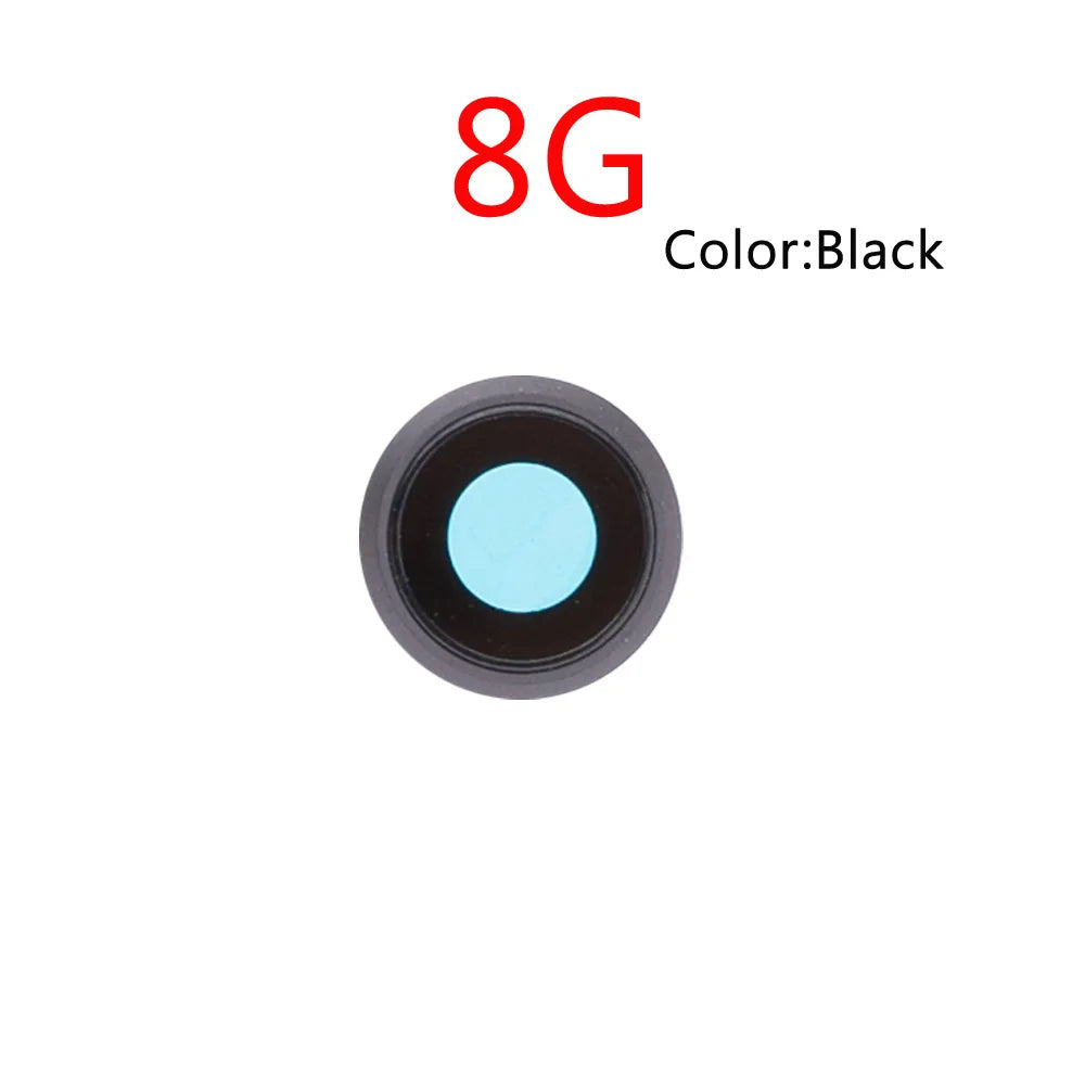 1pcs New Back Camera Glass Lens for iPhone 7G 7 8 PLUS Rear Camera Ring Holder with Glass Lens Cover Replacement Parts iPhone phone repair parts