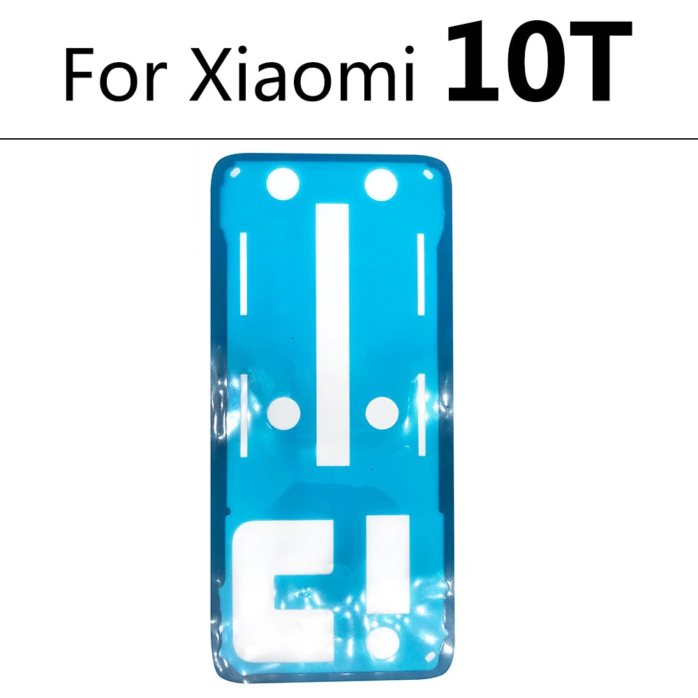 Back Glass cover Adhesive Sticker Stickers glue For Xiaomi Mi 9 9t 10T 10 Lite Poco F2 Pro Mix 2S Redmi Note 7 8 9 9s 10 K20 Pro Xiaomi  Xiao mi phone repair parts