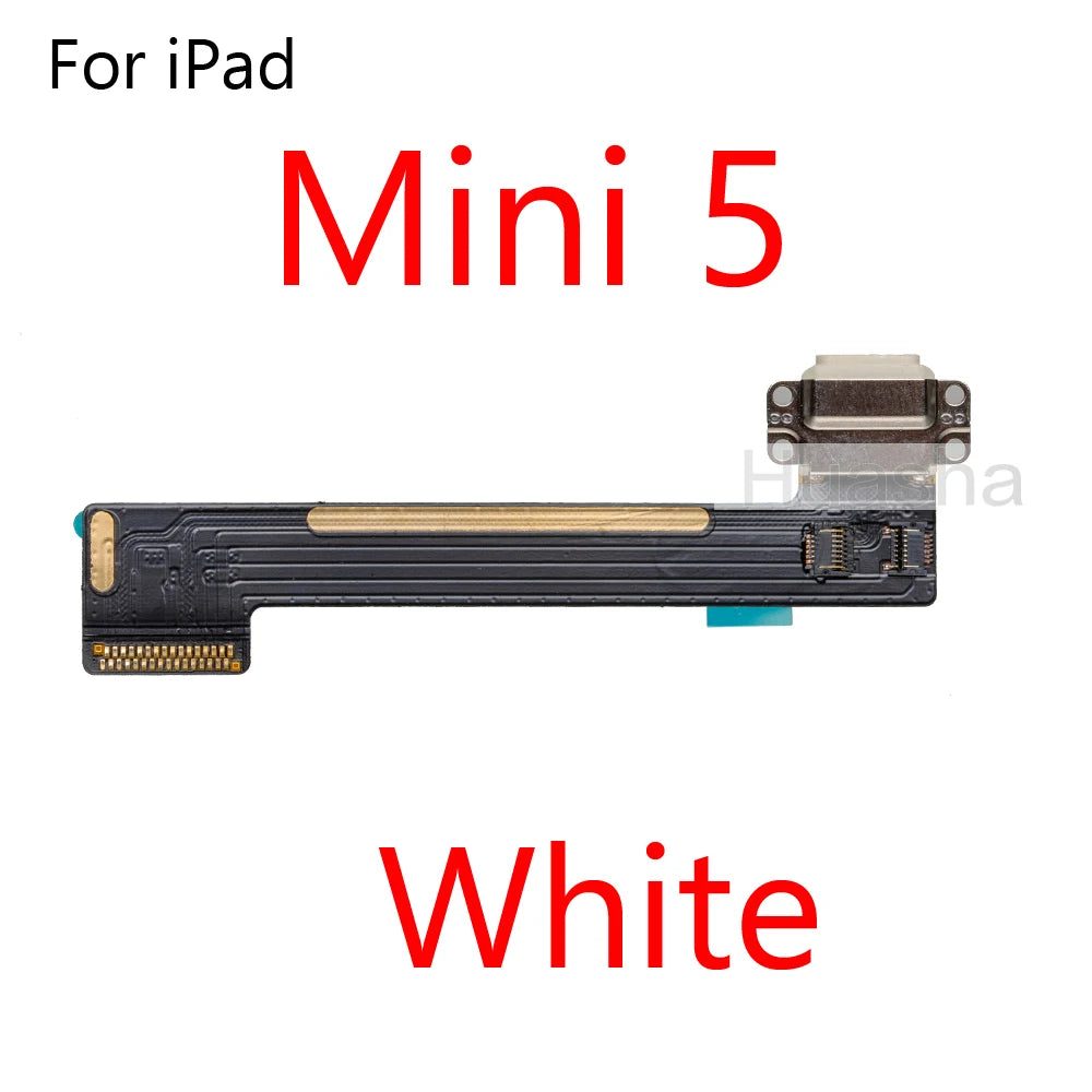 USB Charger Connector Port Plug Flex Cable For iPad Mini 1 2 3 4 5 Power Charging Dock Port Flex Repair Parts  iPad repair parts