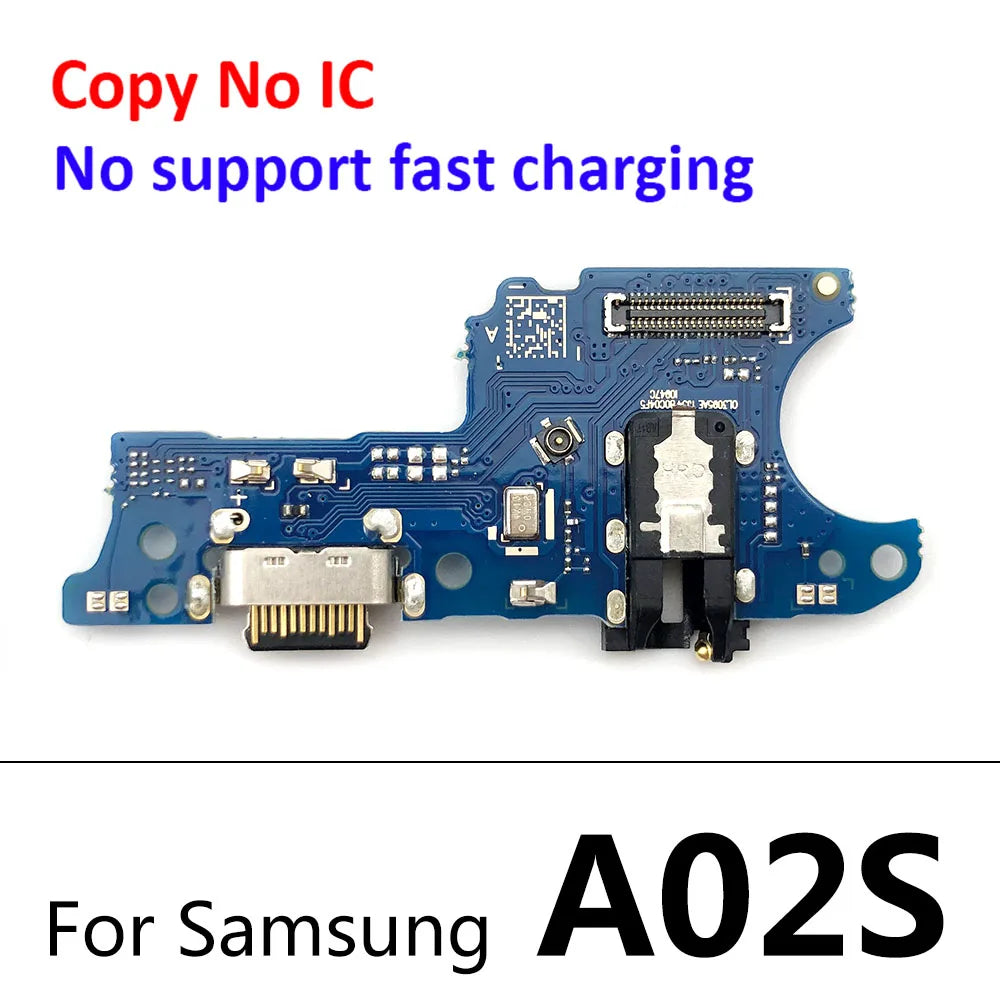 USB Charger Dock Connector Charging Board Port Flex Cable For Samsung A10 A10S A20 A20S A21S A30 A30S A40 A50 A50S A12 A02s A02 Samsung phone repair parts