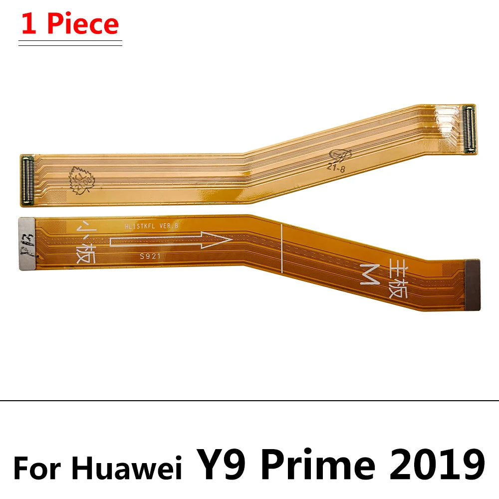 10Pcs, New Main Board Motherboard Connector Board Flex Cable For Huawei Y6P Y6s Y7A Y7P Y8P Y8s Y9A Y9s Y6 Y9 Prime 2019 Huawei phone repair parts