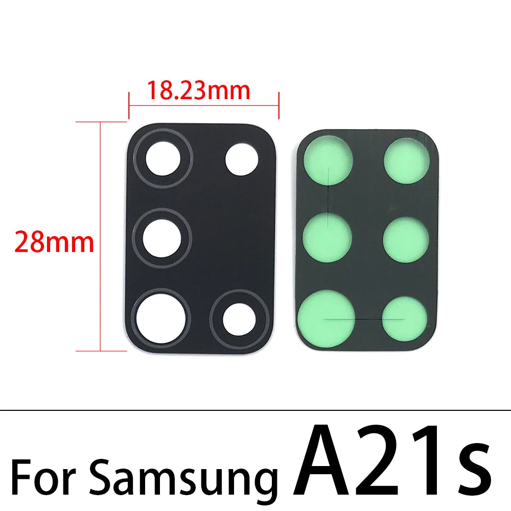 Back Rear Camera Glass Lens For Samsung A10 A20 A30 A50 A40 A70 A10s A20s A30S A50S A21s A01 A11 A12 A21 A31 A51 A71 Samsung phone repair parts
