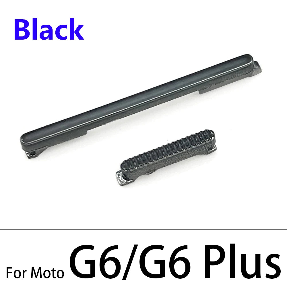 10Pcs Power Button Volume Side Key For Motorola For Moto G5 G7 G6 G8 G9 Plus Play Power Motorola phone repair parts