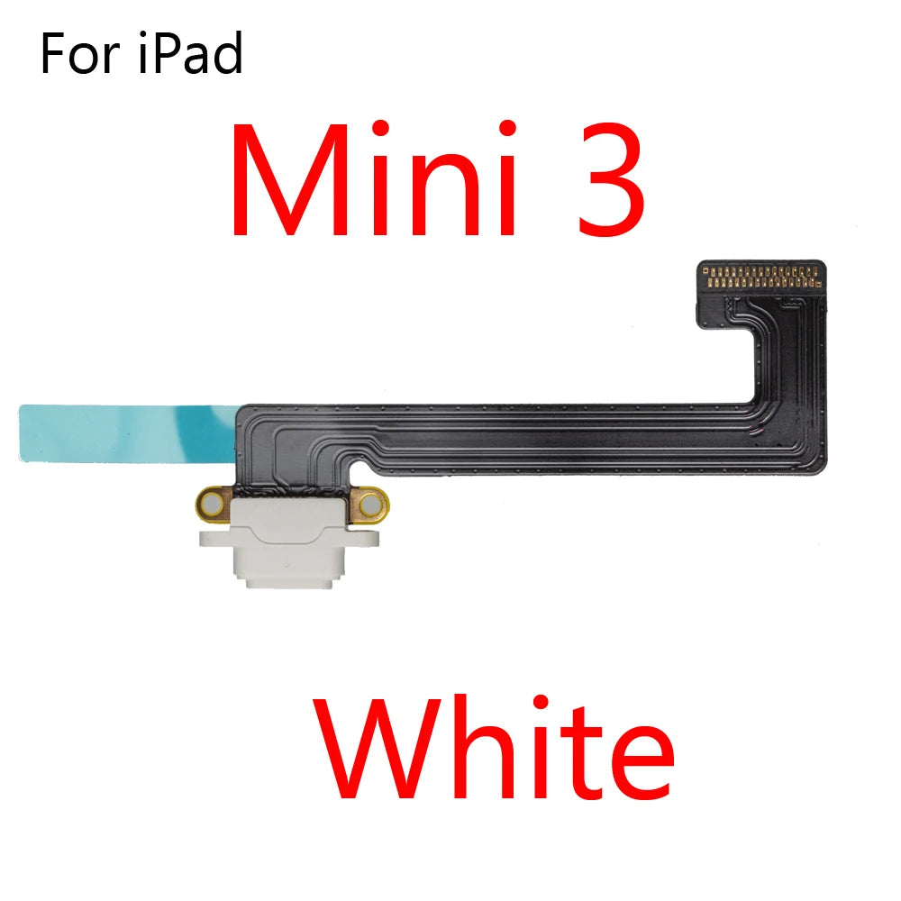 USB Charger Connector Port Plug Flex Cable For iPad Mini 1 2 3 4 5 Power Charging Dock Port Flex Repair Parts  iPad repair parts