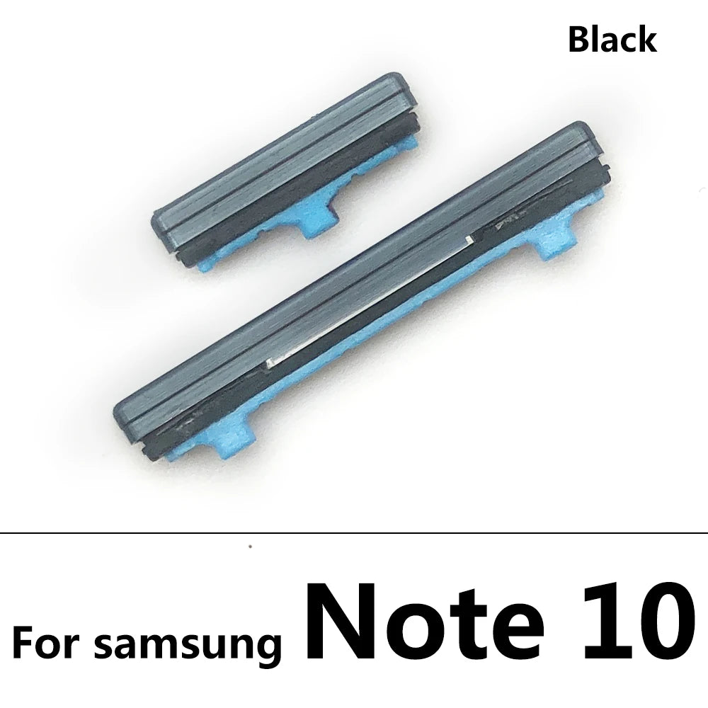 New For Samsung Note 8 9 10 Plus Power Button + Volume Side Button Key Keys Buttons Samsung phone repair parts