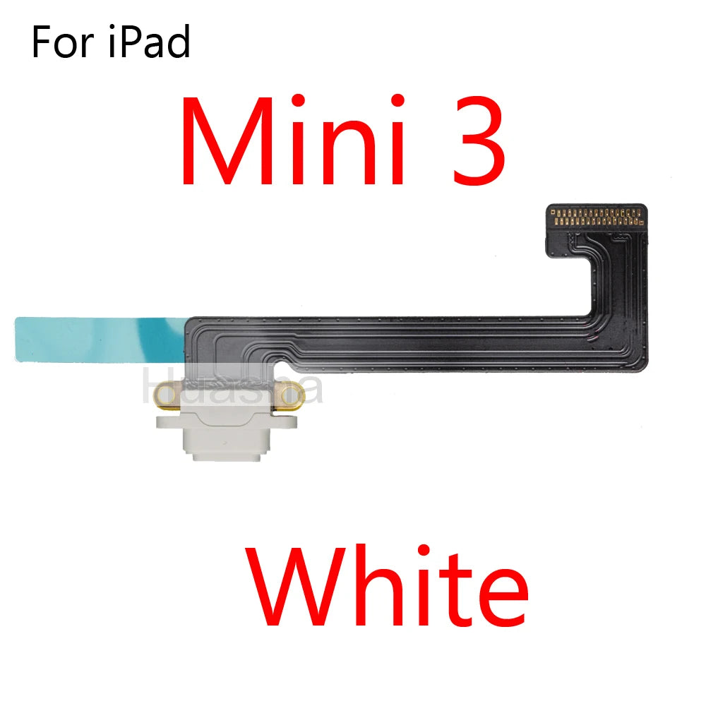 USB Charger Connector Port Plug Flex Cable For iPad Mini 1 2 3 4 5 Power Charging Dock Port Flex Repair Parts  iPad repair parts