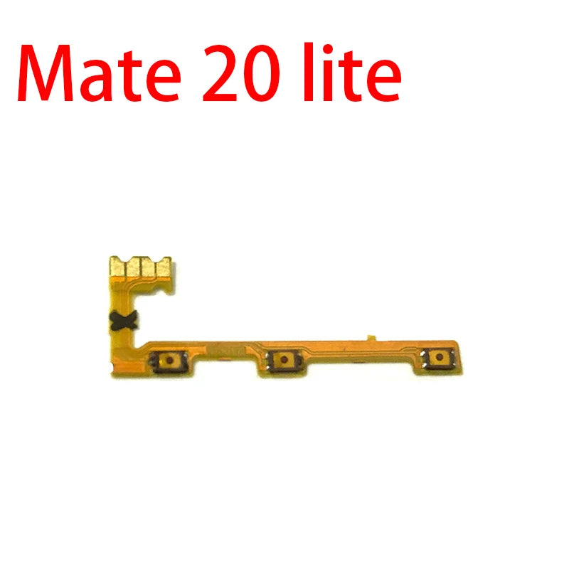 Power Switch On/Off Button Volume control Key Button Flex Cable For Huawei Mate S 7 8 9 10 30 Lite 20 Pro 20X Max Huawei phone repair parts
