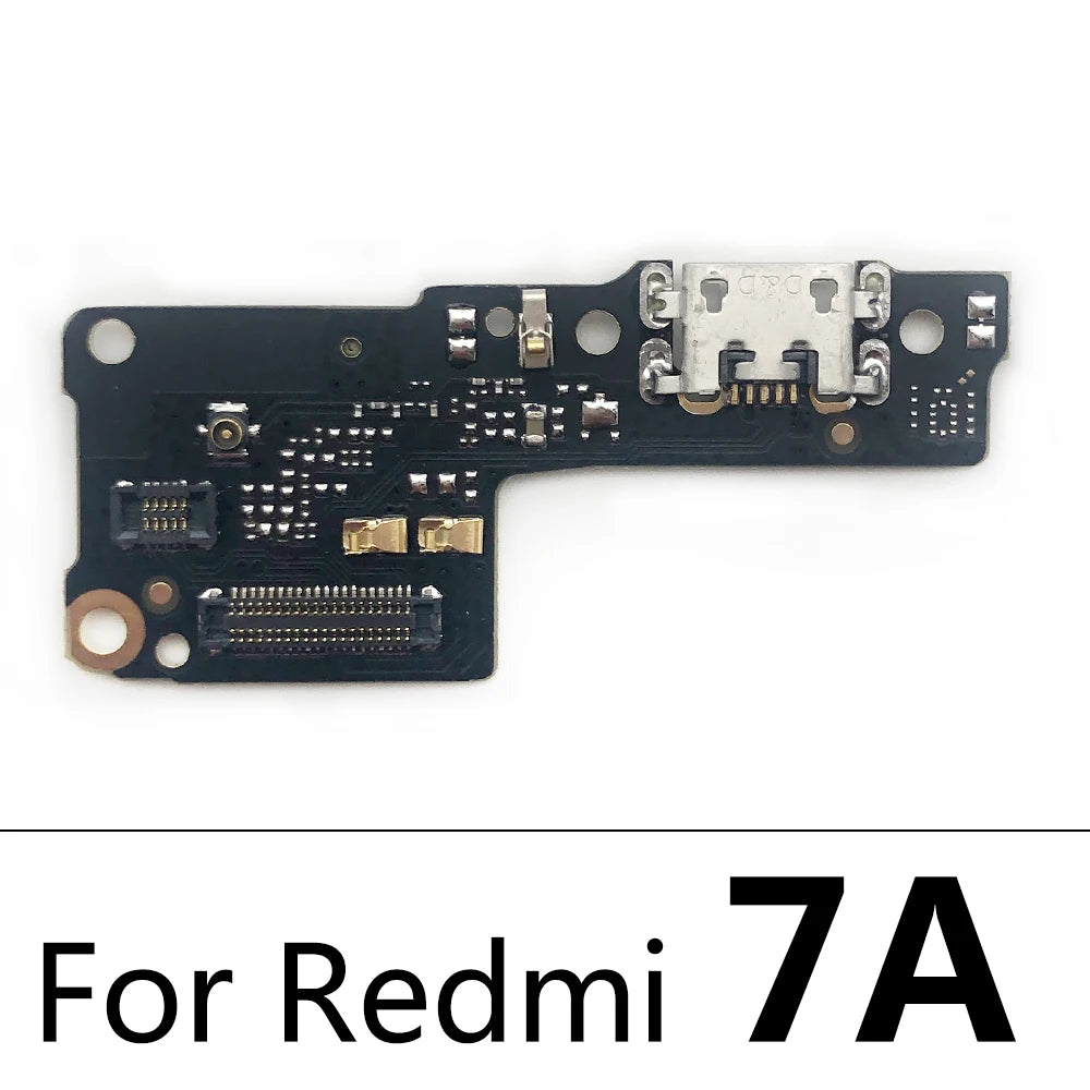 USB Charging Port Micro Dock Connector Board Flex Cable For Xiaomi Redmi 6 6A 7 7A 8 8A 9 9A 9C 10 10A 10C 12 12C 13C 4G 5G  Xiaomi  Xiao mi phone repair parts