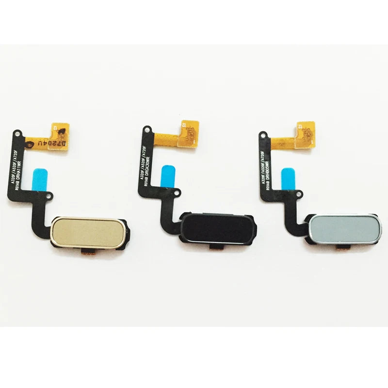 New For Samsung A3 A5 A7 2017 A320 A520 A720 Touch ID Fingerprint Sensor Home Return Key Menu Button Flex Cable Samsung phone repair parts