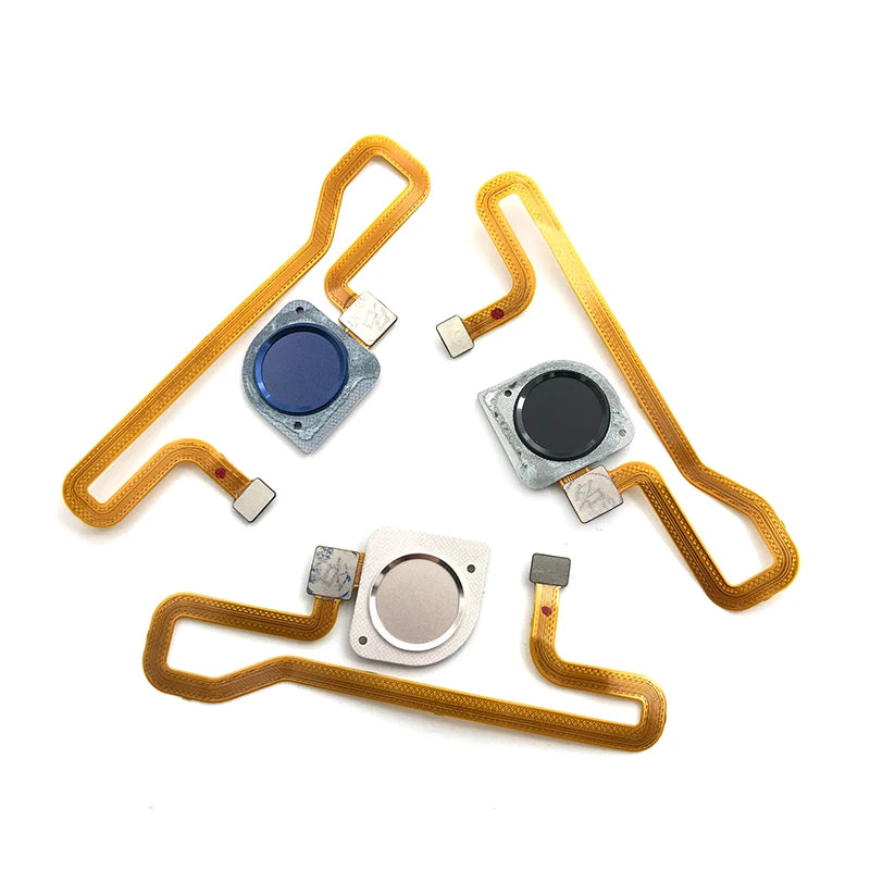 New Fingerprint Sensor Key home button Flex Cable Touch ID For Huawei Y6 Prime 2018 / Y6 2018 Huawei phone repair parts