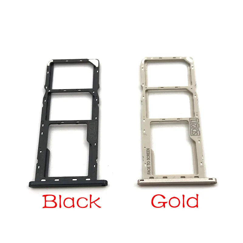 New SiM Tray For Motorola Moto G7 G8 G9 Play Plus Power Lite SIM Card Slot SD Card Tray Holder Adapter Motorola phone repair parts