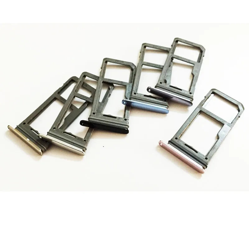 New Sim Tray For Samsung S8 G950 S8 plus G955 SIM Card Slot Holder Replacement Part Samsung phone repair parts