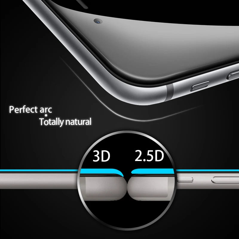 New Arc edge glass film For Sony Xperia XA1 ultra 3D Curved Edge glass film for Sony XA1 ultra Full coverage Tempered Glass film Sony phone repair parts