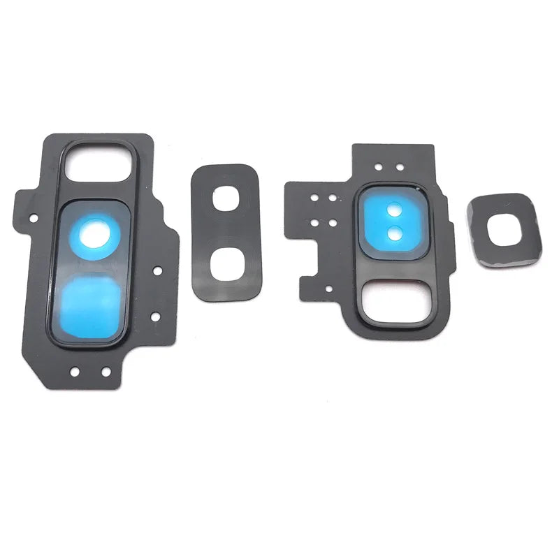 4 Color For Samsung S9 S9+ S9 Plus Rear Back Camera Glass Lens With Frame Holder Repair Parts Tool Samsung phone repair parts