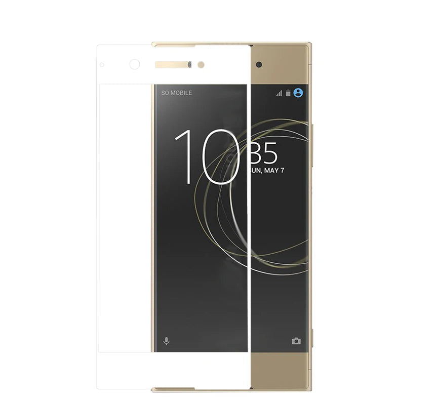 New Arc edge glass film For Sony Xperia XA1 ultra 3D Curved Edge glass film for Sony XA1 ultra Full coverage Tempered Glass film Sony phone repair parts