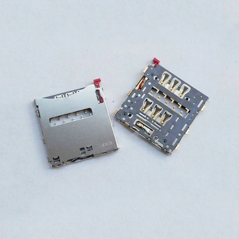 Genuine SIM Card Slot For Sony Xperia Z Z1 Z2 Z3 Compact  Sim Card Reader Adapater For Sony Z Z1 mini z2 z3  Sony phone repair parts
