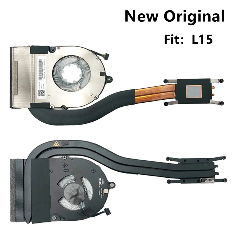 New Original For Laptop Lenovo ThinkPad L15 Gen 1 L15 Gen 2 CPU Cooling Fan Heatsink Radiator FRU PN:5H40S72947/8 5H41B77179/180 Lenovo laptop repair parts