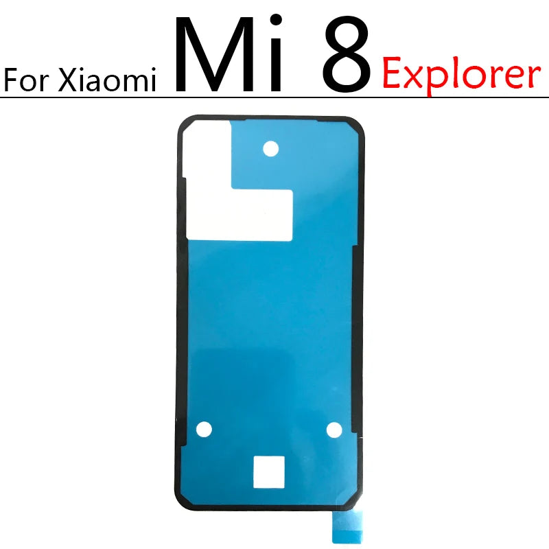 Back Glass cover Adhesive Sticker Stickers glue For Xiaomi Mi 8 9 10 lite 10T Note 10 A3 CC 9 9e Mi8 Mi9 F2 Pro  Xiaomi  Xiao mi phone repair parts