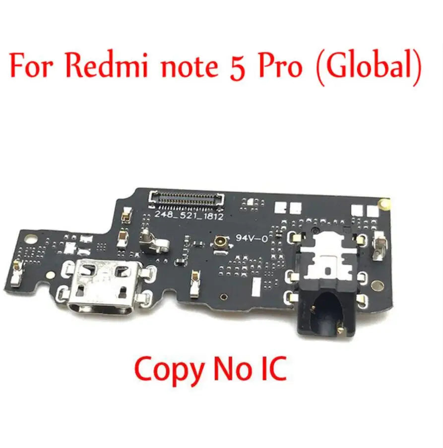 USB Charger Charging Dock Port Connector SUP board Flex Cable For Xiaomi Redmi Note 8T 9S 9 4 4X 5 5A 6 3 Pro Se 152mm  Xiaomi  Xiao mi phone repair parts