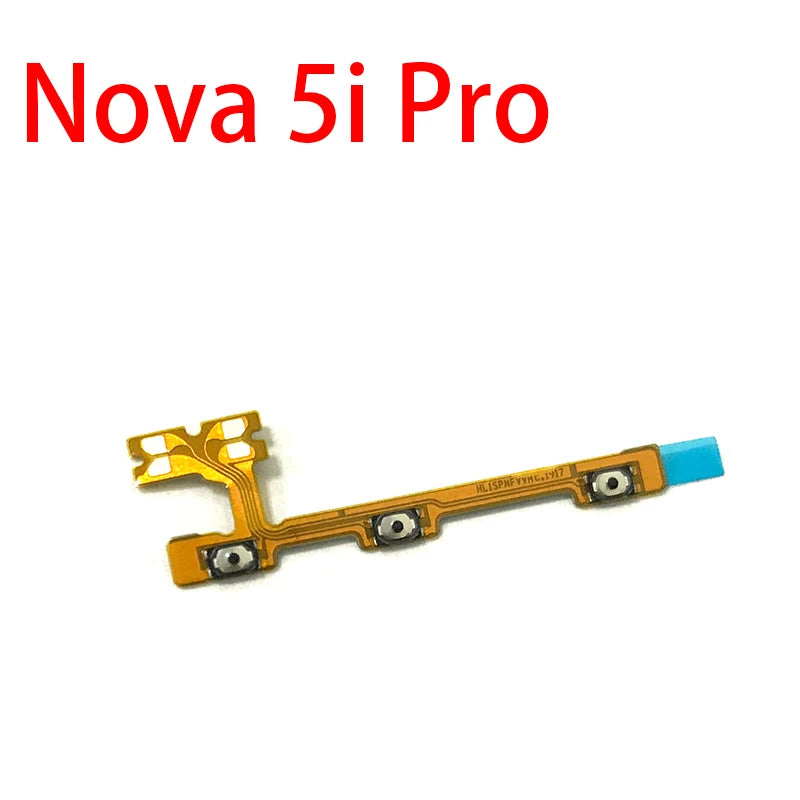 Power Switch On/Off Button Volume Key Button Flex Cable For Huawei Nova 2 Plus 2S 3 3i 3e 4 4e 5 5i Pro Huawei phone repair parts