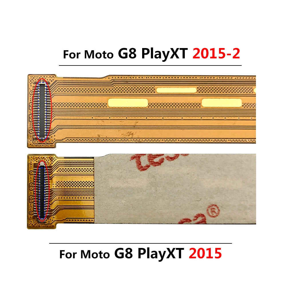 10pcs Main Board Mainboard Connect Flex Cable For Motorola Moto G8 G9 Plus Play Power One Hyper Macro Vision Fusion Plus Motorola phone repair parts
