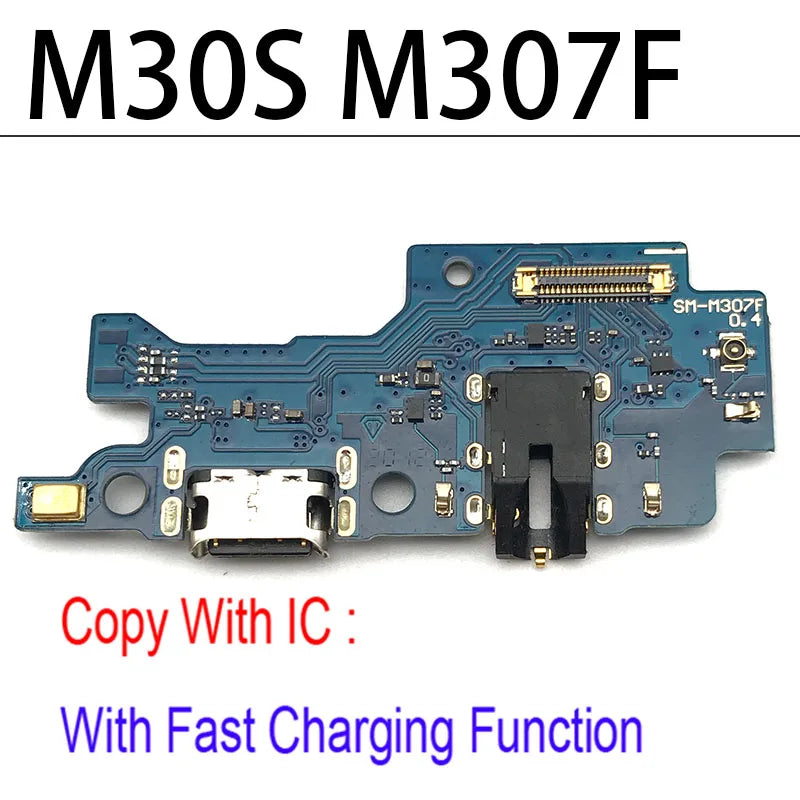 10Pcs USB Charger Charging Port Connector Flex Cable For Samsung M31 M31S M51 M10 M20 M30 M30s M21s M32 M52 M62 M13 M33 M53 5G Samsung phone repair parts