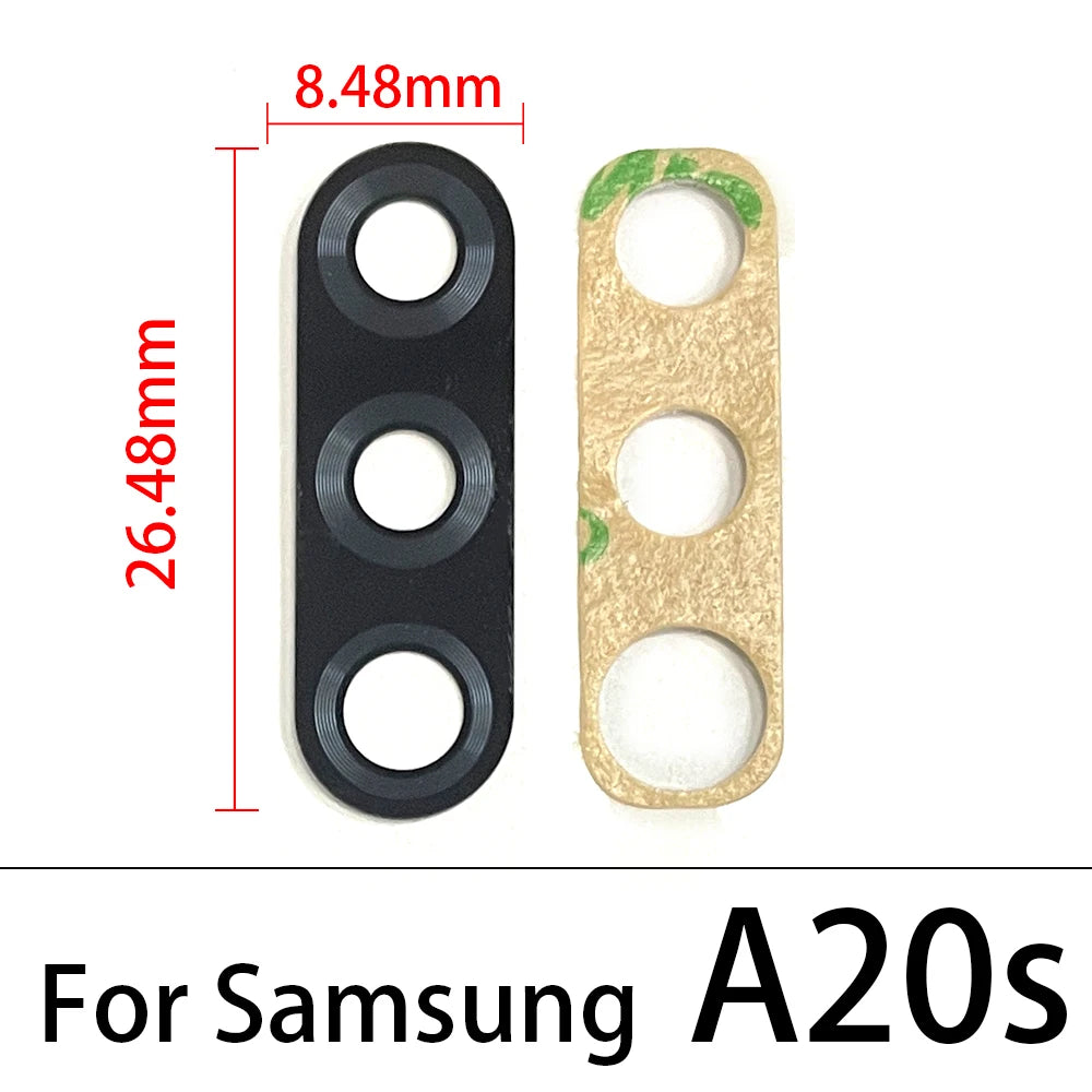 Back Rear Camera Glass Lens For Samsung A10 A20 A30 A50 A40 A70 A10s A20s A30S A50S A21s A01 A11 A12 A21 A31 A51 A71 Samsung phone repair parts
