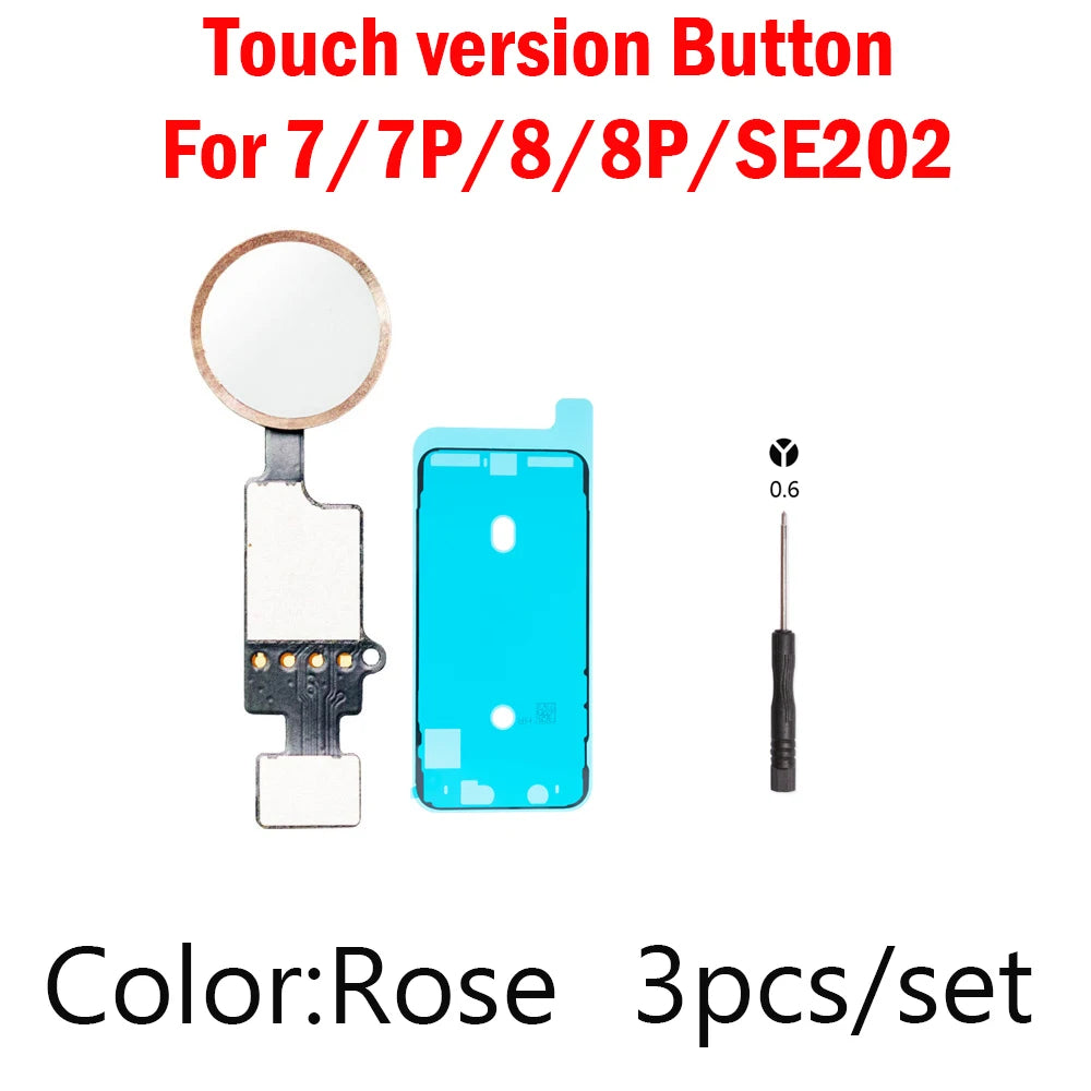 Touch Version Home Button Flex For iPhone 7 8 Plus SE YF Universal Back Return Function Solution iPhone phone repair parts