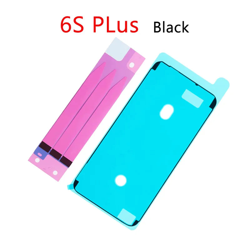 2pcs/set Battery Adhesive Sticker Strips + LCD Display Waterproof Seal Adhesive Sticker for iPhone 6S 7 8 Plus X iPhone phone repair parts
