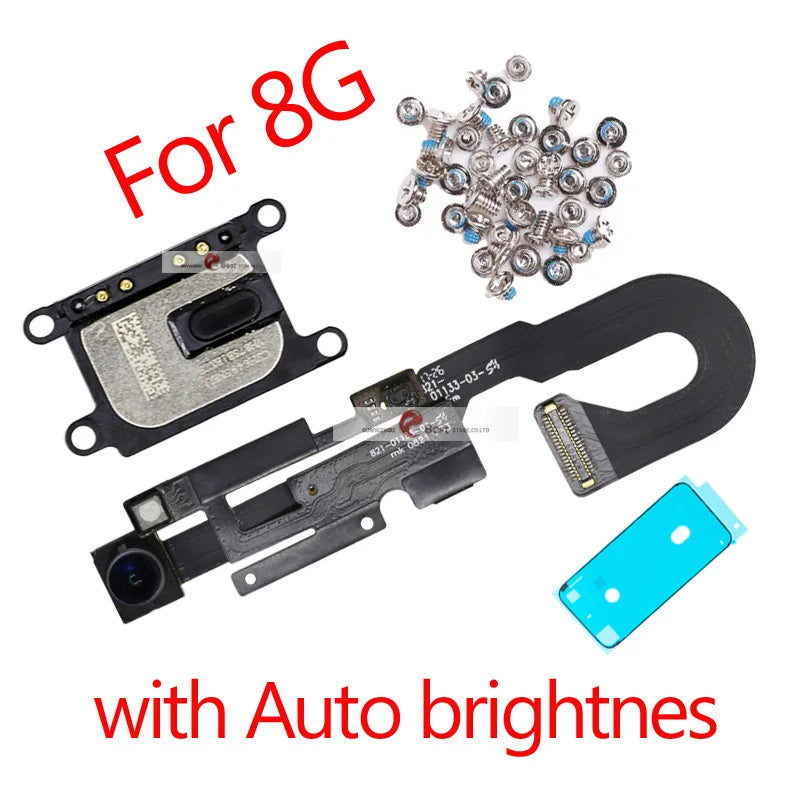 1pcs New Proximity Sensor Light Flex Cable For iPhone 7 8 Plus 5.5 Front Camera  with screws earpiece Assembly iPhone phone repair parts