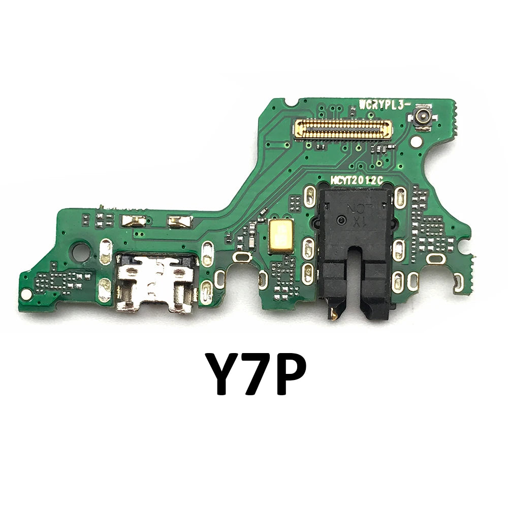 USB Charging Charge Connector Plug Dock Port Flex Cable For Huawei Y5 Y6 Y7 Y9 Prime 2017 2018 2019 Y6P Y6s Y7P Y8P Y9s Y7A 2020 Huawei phone repair parts