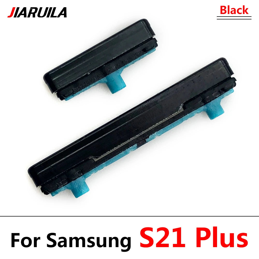 10Pcs, Side Keys Key Power and Volume Buttons Button For Samsung S21 / S21 Plus / S21 Ultra / S21 Fe Replacement Parts Samsung phone repair parts