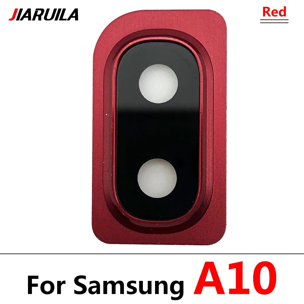New Housing Back Rear Camera Glass Lens With Cover Frame Holder For Samsung A10 A20 A30 A40 A50 A70 A105F A205F A305F A505F A705 Samsung phone repair parts