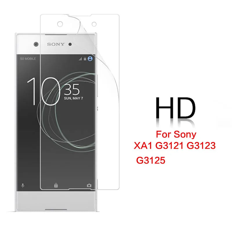 HD Front Clear Glossy Film For Sony X Compact Mini XA XA1 XA2 XZ XZ1 Compact Premium Ultra Plus Matte Film Anti-Glare Cover Sony phone repair parts