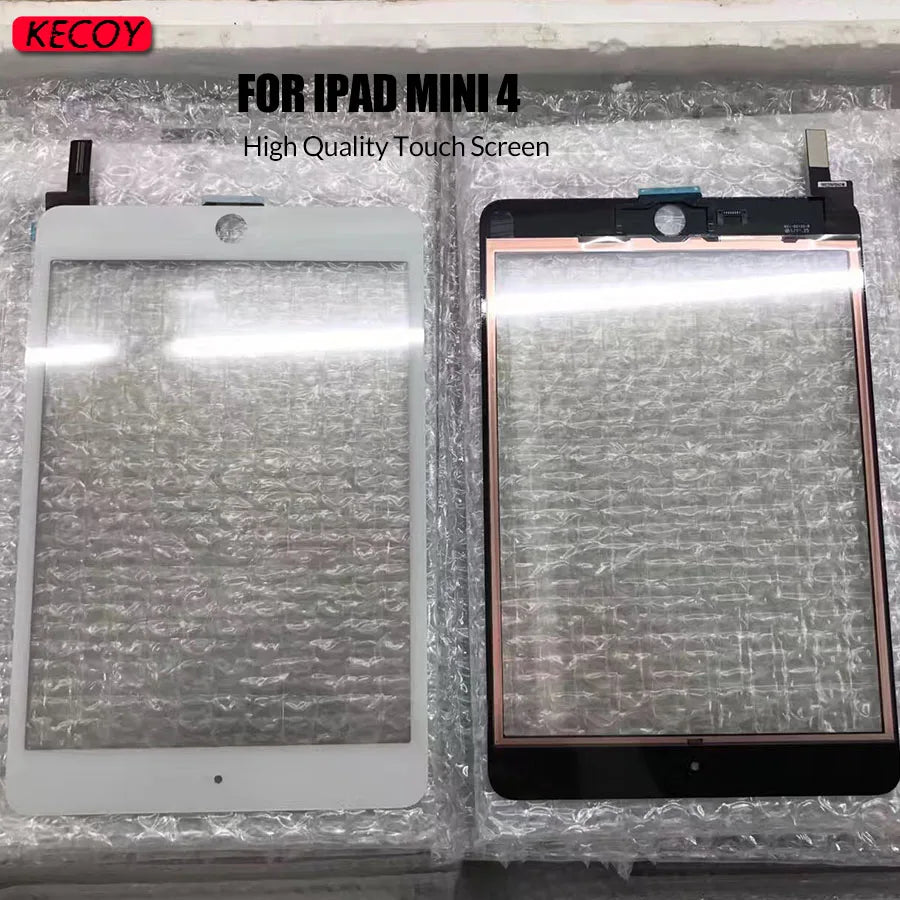 1Pcs Orginal Touchscreen For iPad Mini4 Outer Touch Screen A1538 A1550 Front Glass Digitizer Panel Repair Replacement With Oca  iPad repair parts