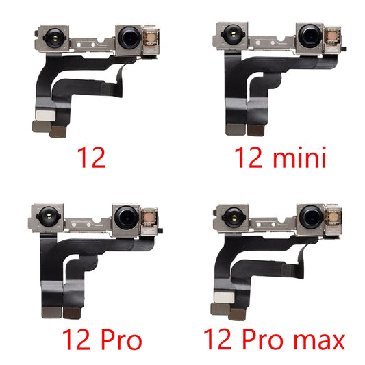1pcs Front Camera For iPhone 12 mini 12 pro MAX Front Facing Camera Flex Cable iPhone phone repair parts