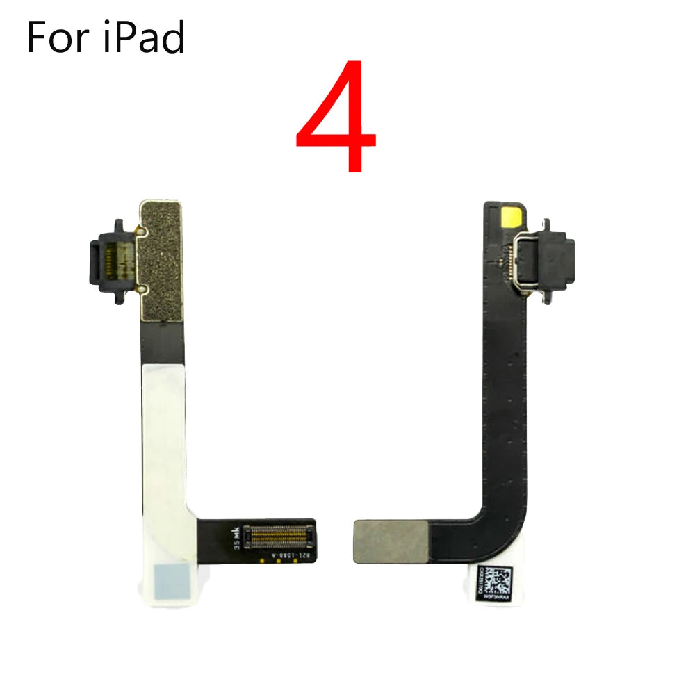 USB Charger Connector Port Plug Flex Cable For iPad 2 3 4 5 6 7 8 air Pro 9.7 10. 5 Power Charging Dock Port Flex Repair Parts  iPad repair parts