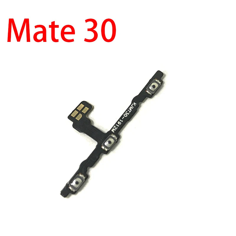 Power Switch On/Off Button Volume control Key Button Flex Cable For Huawei Mate S 7 8 9 10 30 Lite 20 Pro 20X Max Huawei phone repair parts