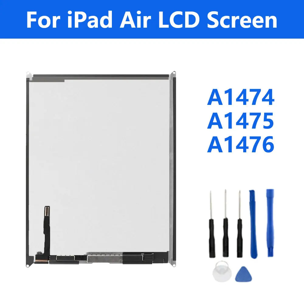 Lcd Screen Digitizer For Apple iPad Air A1474 A1475 A1476 LCD Display Touch Screen Digitizer Panel Assembly Replacement  iPad repair parts